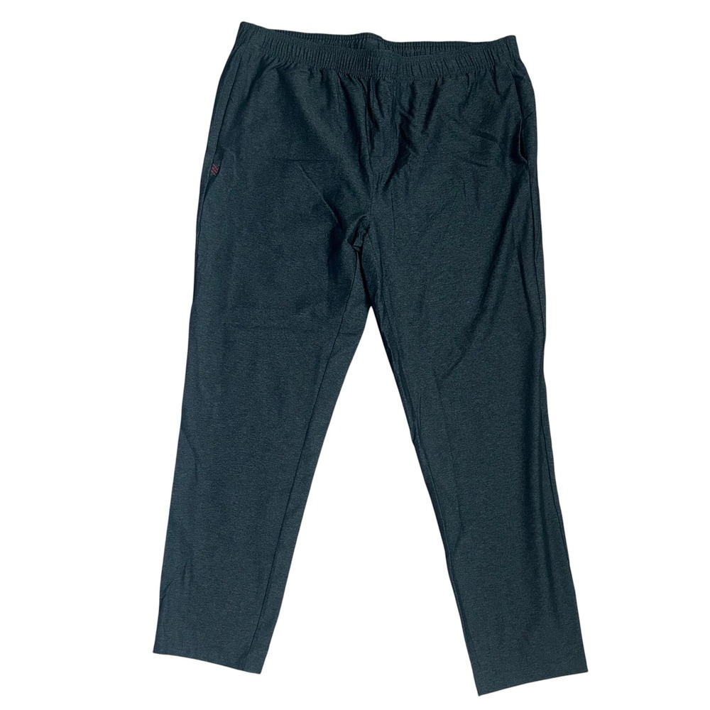 Rhone Mens XXL Gray Heathered Commuter Jogger Pants Drawstring Activewear Gym
